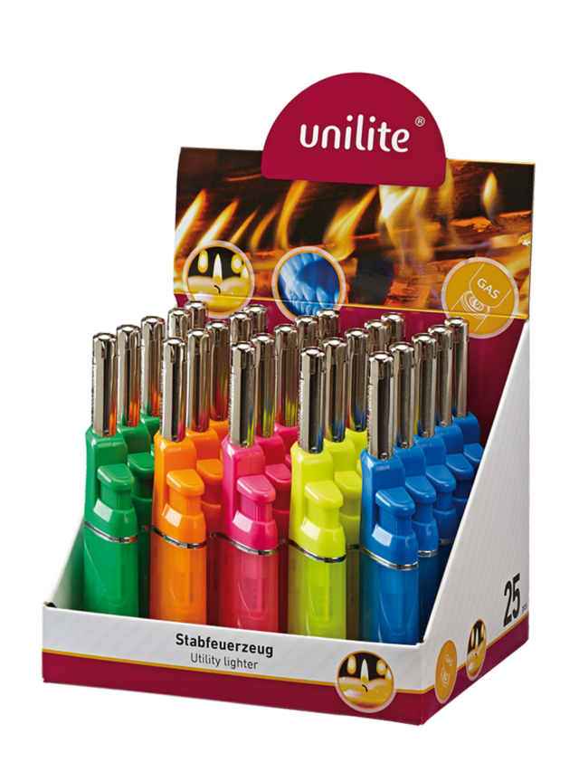 10974-01 - BERGAMO TL-5 EAN Mini-Stabfeuerzeug - Soft Flame